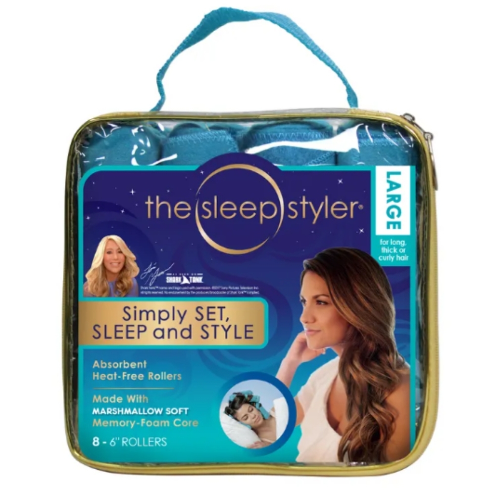 The Sleep Styler Large (8) 6 inch rollers - Used